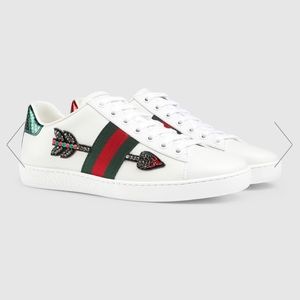 Women's Ace embroidered sneaker GUCCI - (USED) 35.5. Good conditions!